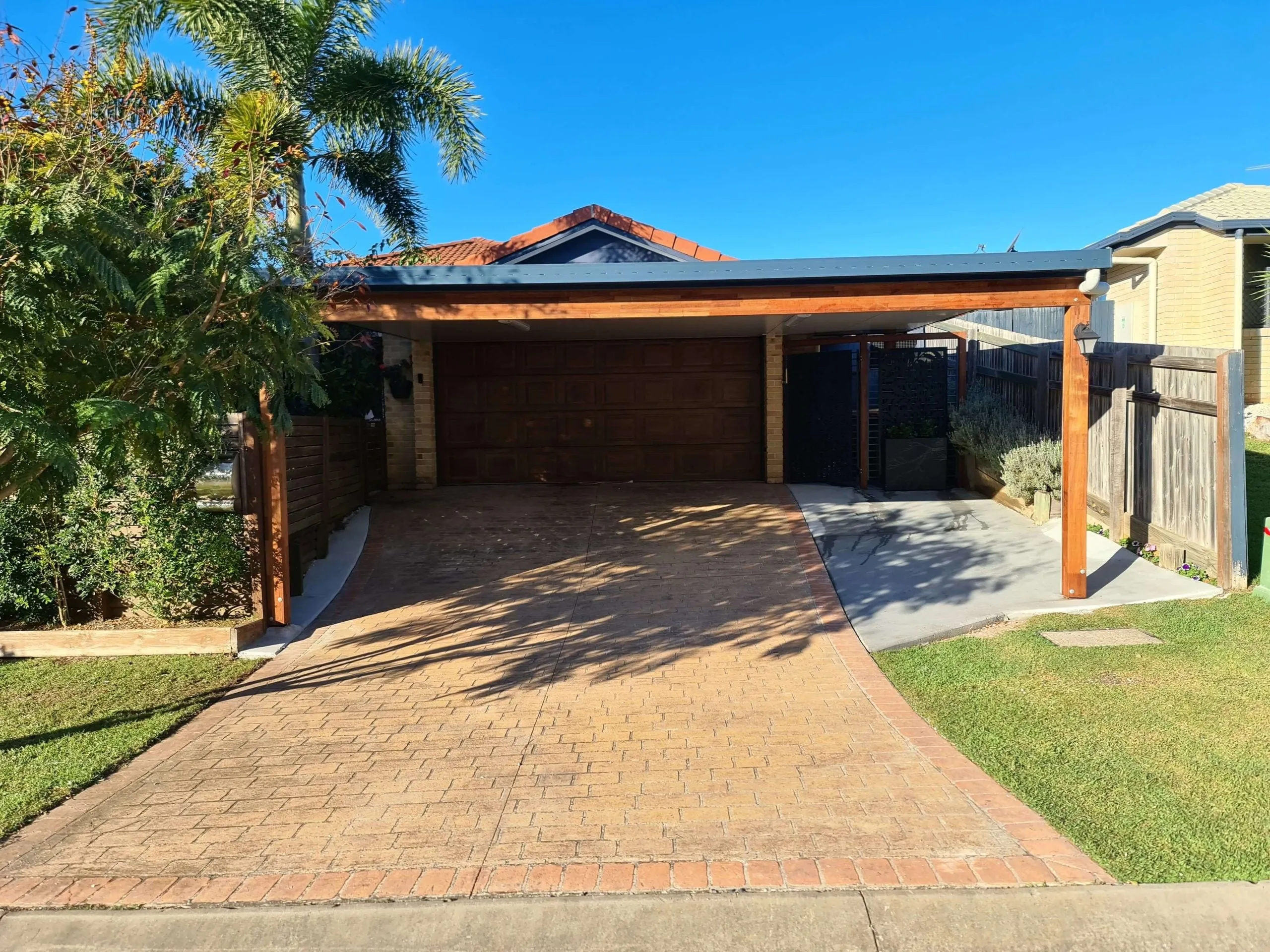 Attached Insulated Patio/Carport Metal Fascia 16 x 4.0m
