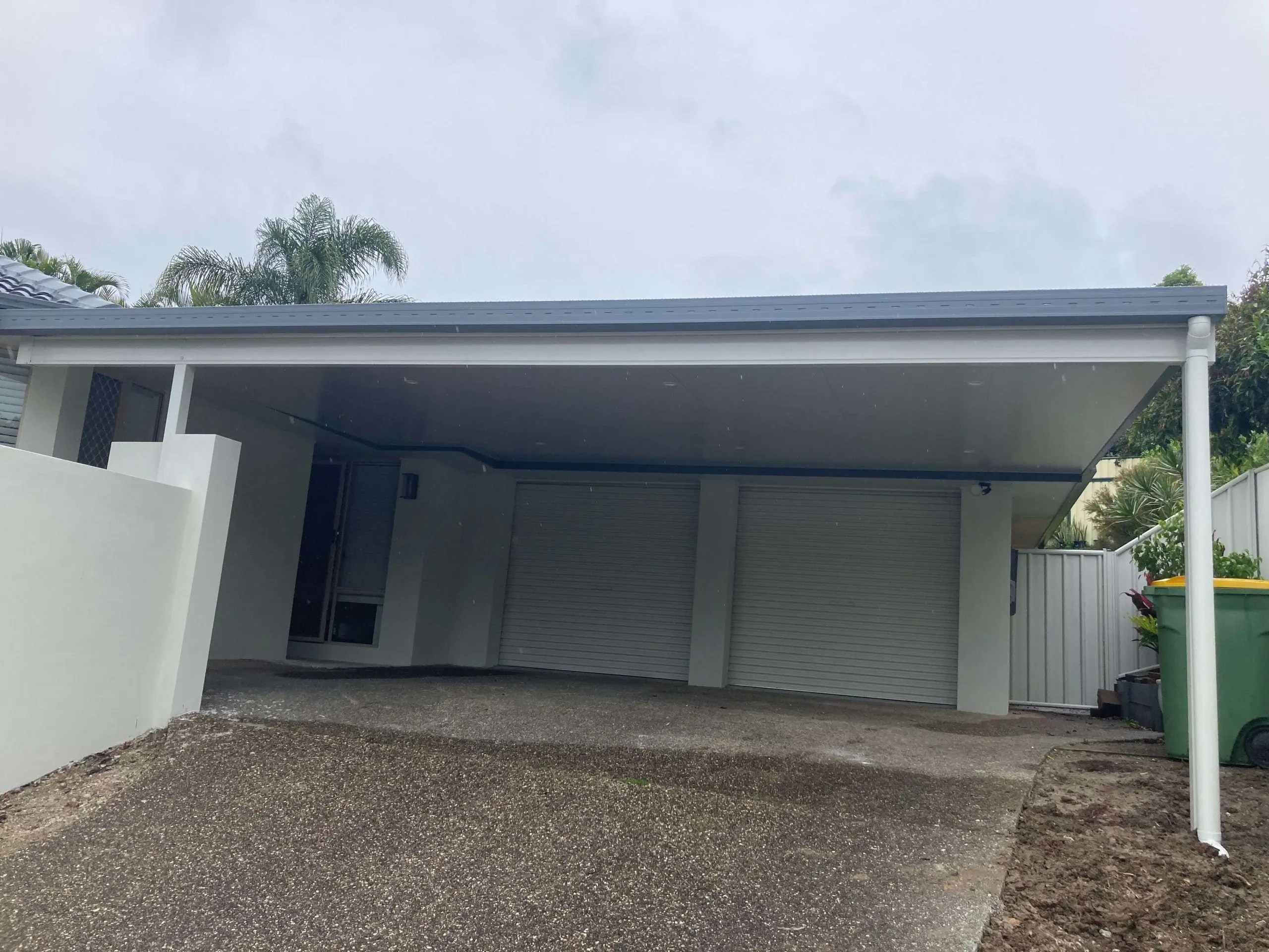 Attached Insulated Patio/Carport Metal Fascia 16 x 4.0m