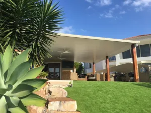 Attached Insulated Patio/Carport Metal Fascia 4 x 3.5m