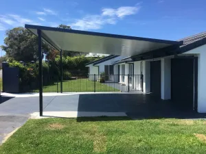 Attached Insulated Patio/Carport Metal Fascia 6 x 2.2m