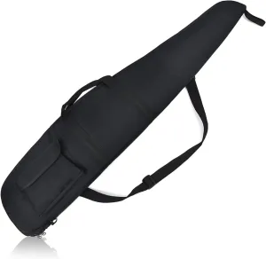 AUMTISC Soft Rifle Gun Case, 41/45/49 Inch Shotgun Carrying Bag for Scoped Rifles with Adjustable Shoulder Sling