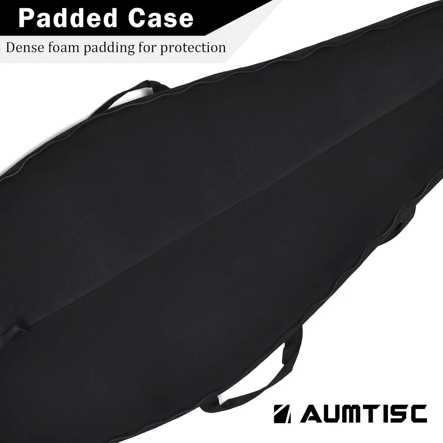 AUMTISC Soft Rifle Gun Case, 41/45/49 Inch Shotgun Carrying Bag for Scoped Rifles with Adjustable Shoulder Sling