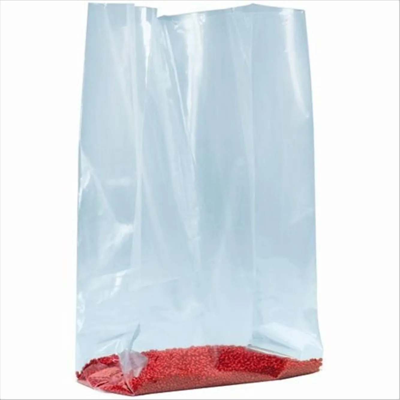 Aviditi 20" x 18" x 30" Gusseted Poly Bags, 1.5 Mil, Clear Open Top with Expandable Sides for Packaging Parts, Food and Supplies, (Case of 250)