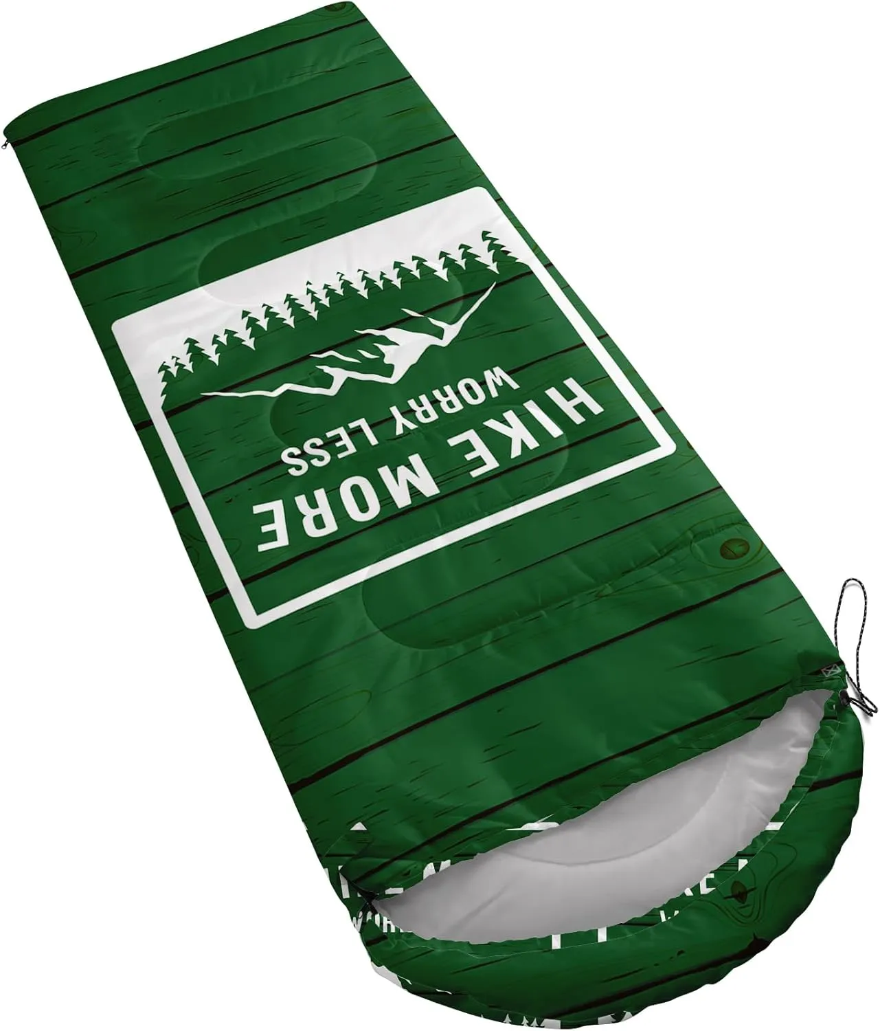 Axolotl Hiking Sleeping Bag for Kids–Lightweight Warm Cold Weather Sleeping Bags,Waterproof Portable Sleeping Bag Hiking and Backpacking Sleeping Bag,3 Season Cold Weather Sleeping Bag Fit Boys,Black