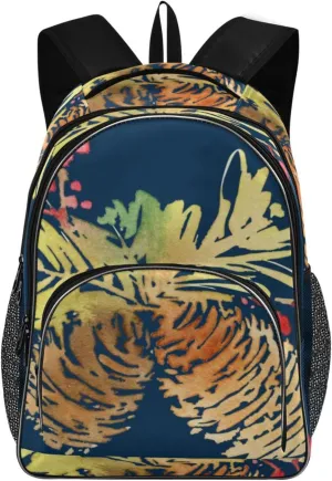 Backpacks 22L Three Layer Arc Book Bag Lightweight for Travel Camping Hiking Rucksack Daypack Kids & Adults Cone Holiday