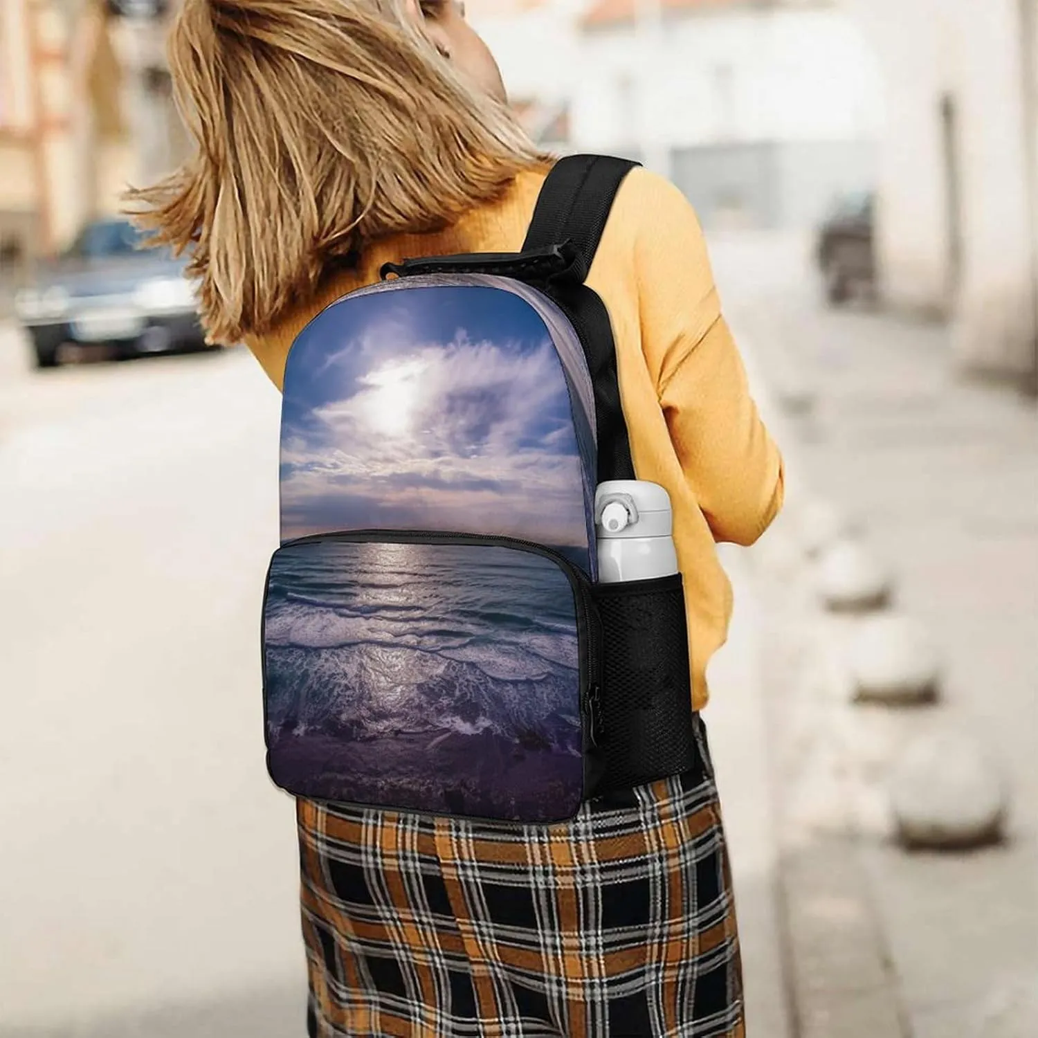 Backpacks Atlantic Ocean Travel Bag Business Work Laptop Backpack