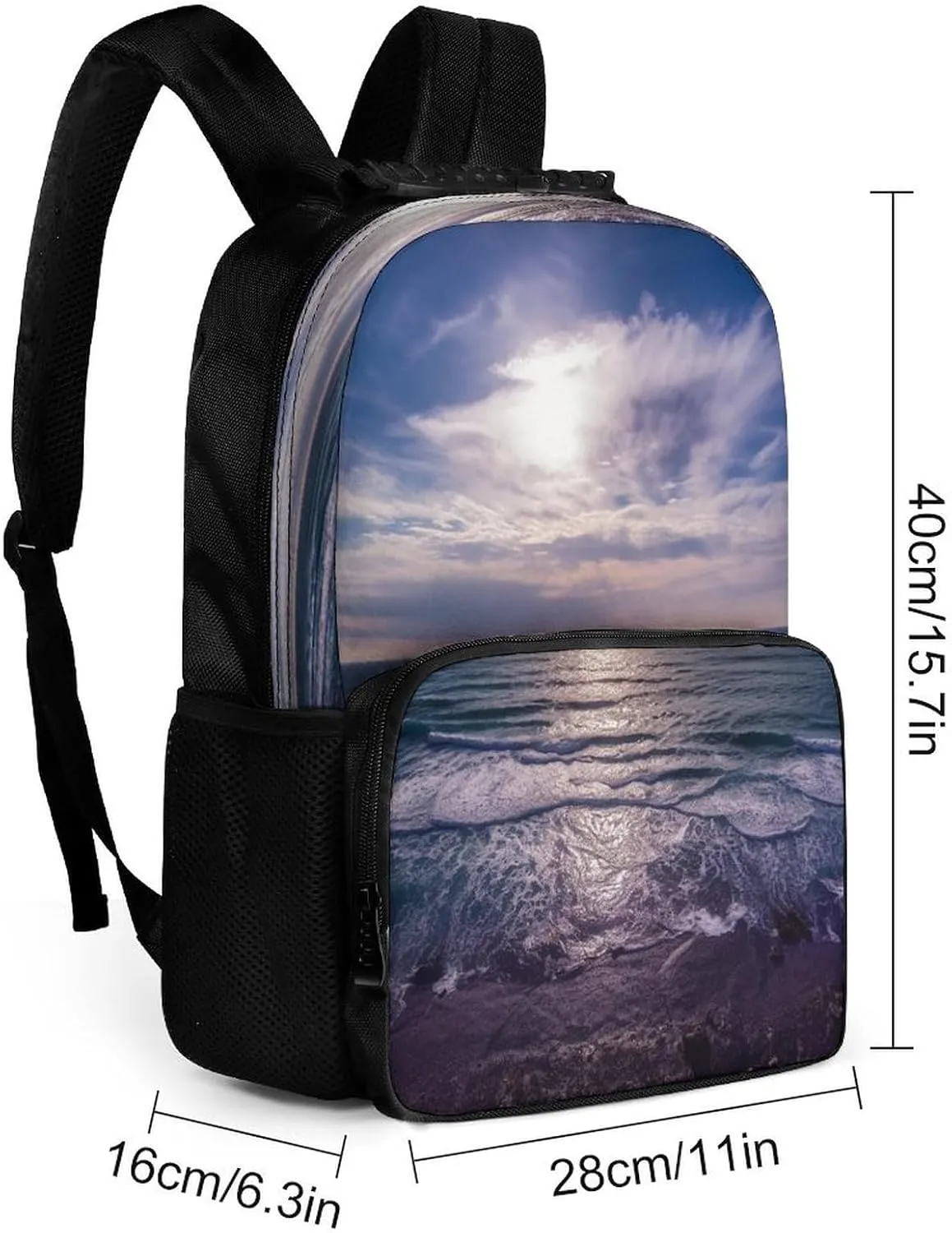 Backpacks Atlantic Ocean Travel Bag Business Work Laptop Backpack