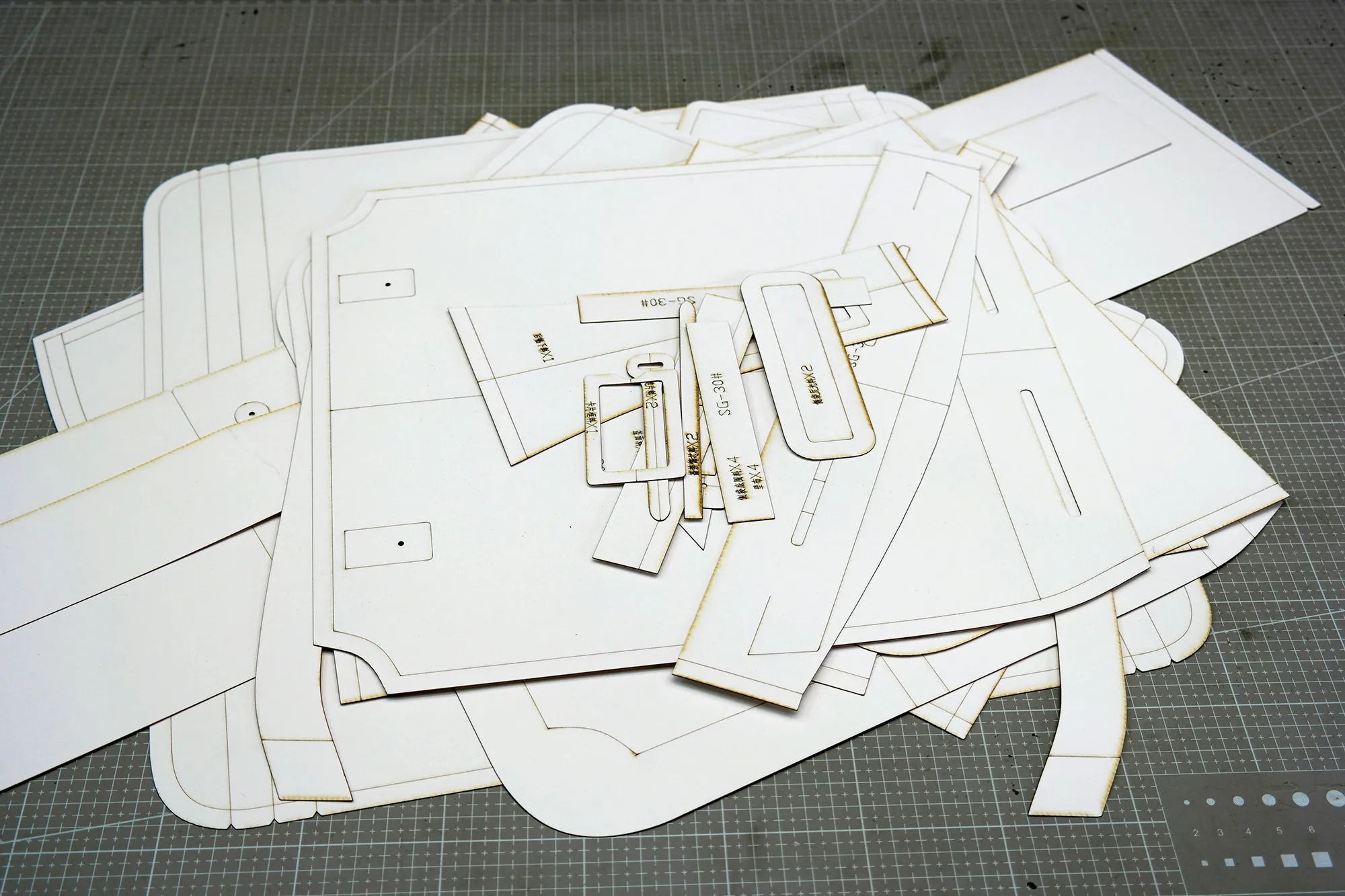[Bag Pattern]Making leather backpacks, making canvas leather bags, classic leather backpacks