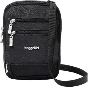 Baggallini Journey Crossbody Bags for Women 9x6 Small Lightweight Travel Handbag W/RFID