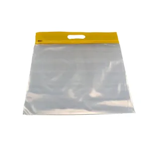 Bags of Bags Zipafile Storage Bags 25Pk Yellow