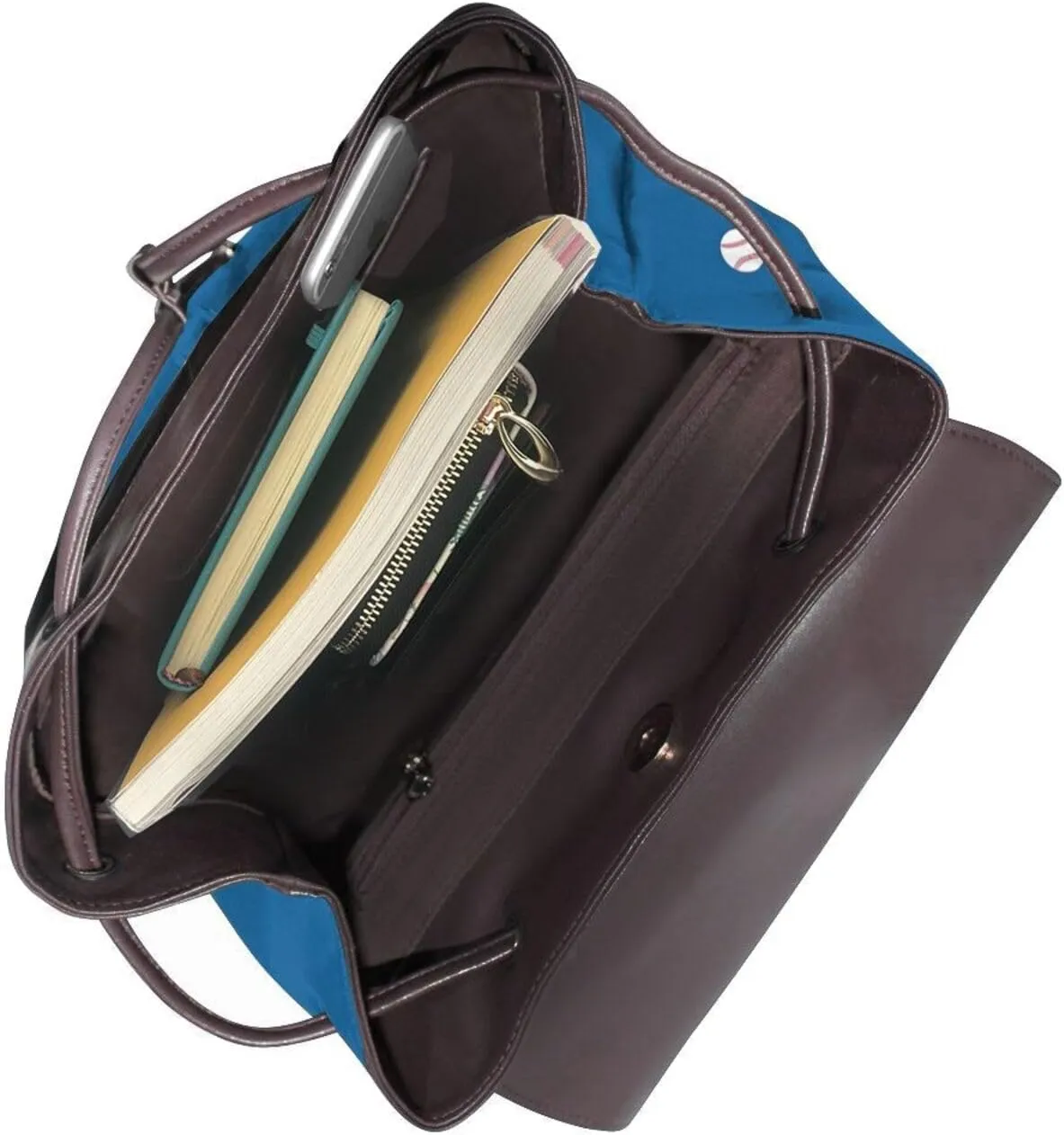 Baseballs Dodger Blue Backpack Purse for Women Men Large Womens Backpack Leather Travel Casual Daypack Fashion Backpack Purse Designer Ladies Shoulder Bags