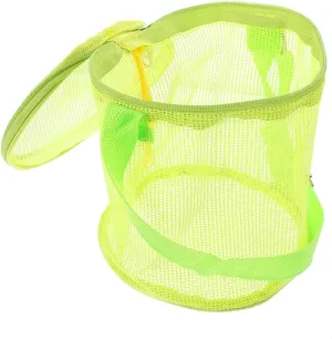 Beach Storage Bag Beach Toys for Kids Beach Tote Bag Bag Organizer for Backpack Mesh Summer Bags Beach Net Bag Beach Toy Tote Beach Toy Bucket Mesh Bucket Sand Toy Bag Green Child