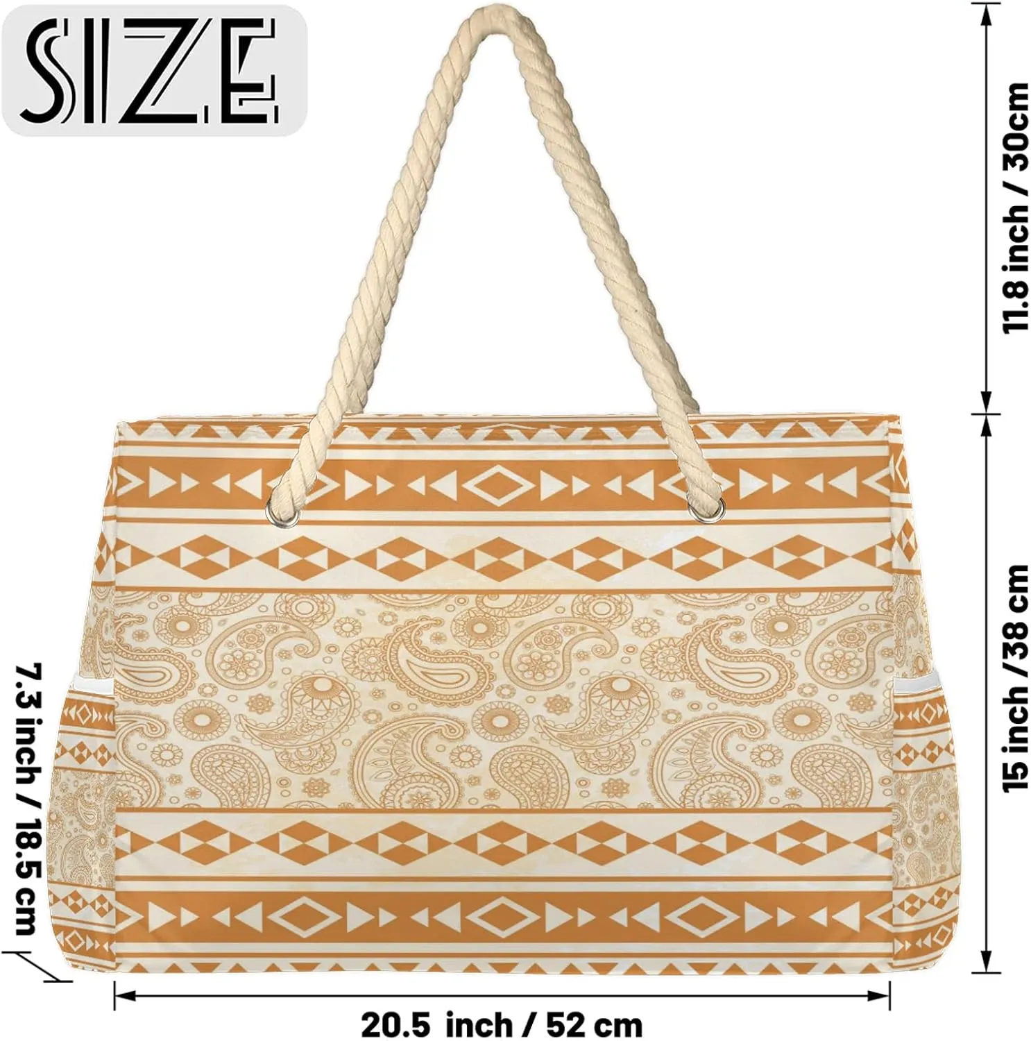 Beach Tote Bags for Women with Zipper Large Pool Bags for Swimming Travel Gym