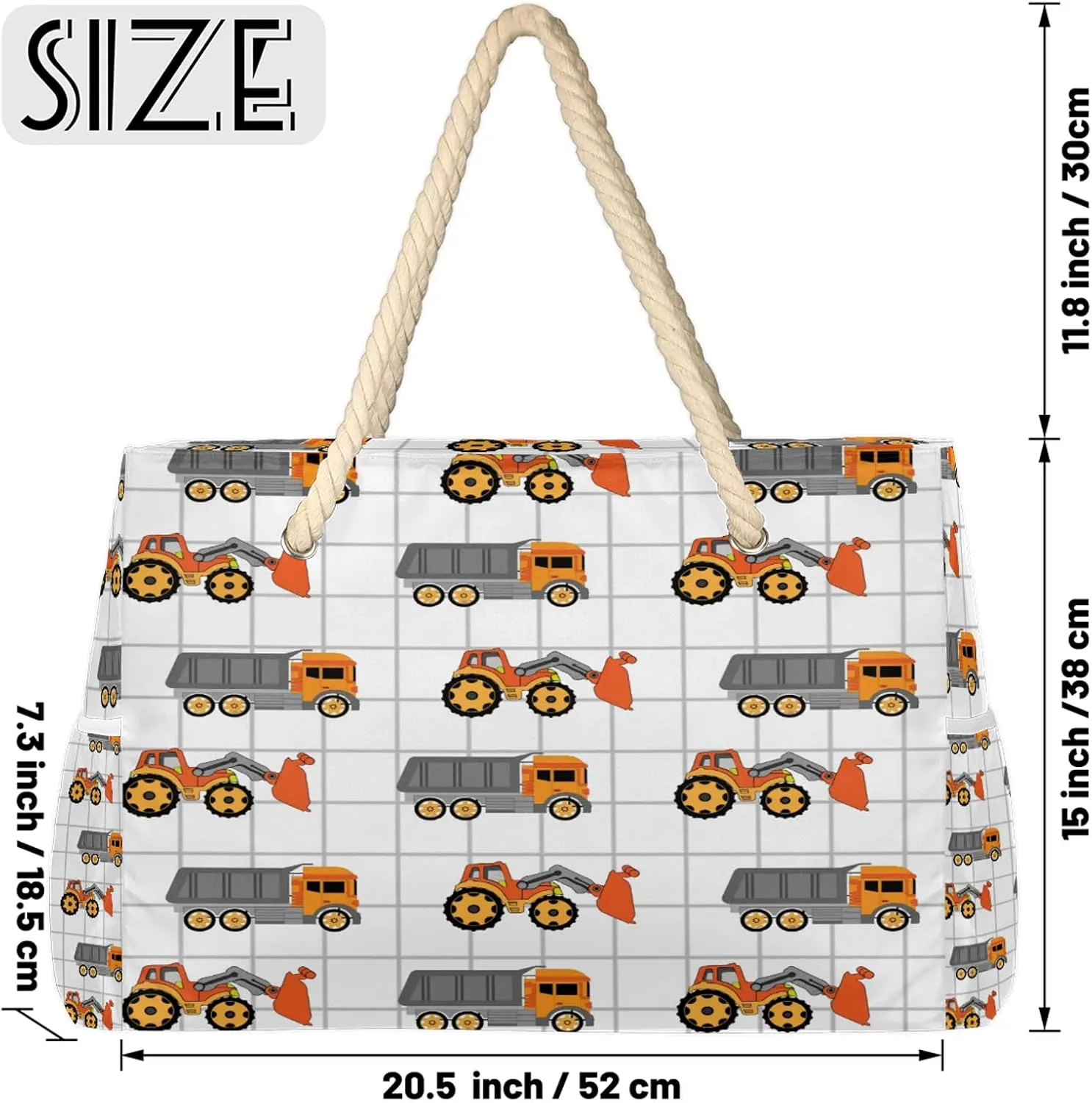 Beach Tote Bags for Women with Zipper Large Pool Bags for Swimming Travel Gym