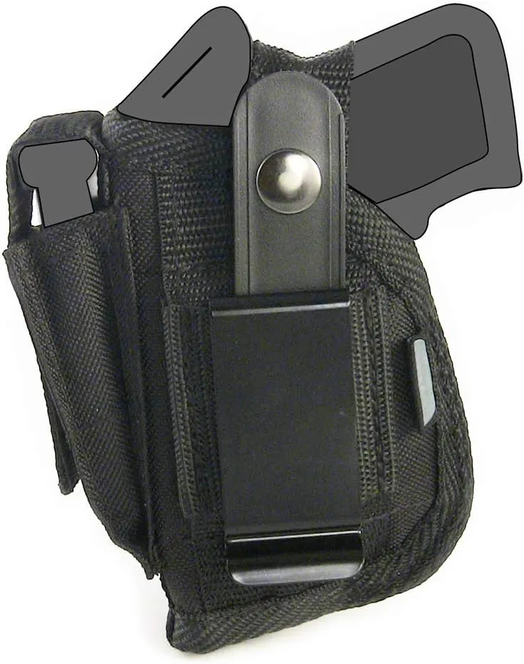 Belt Side Holster fits Ruger LCP (.380) with Crimson Trace Laserguard