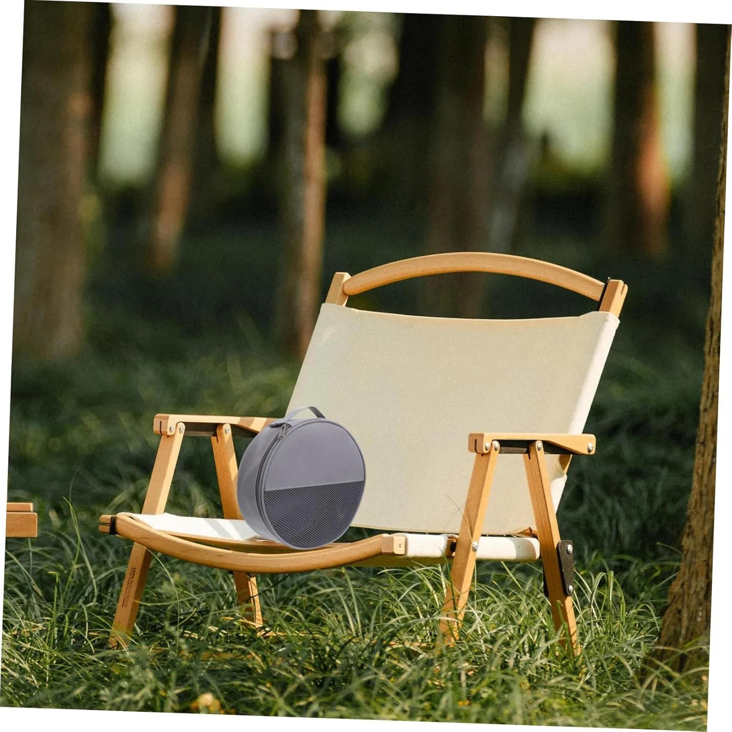 BESPORTBLE Outdoor Tableware Bag Canvas Bag Outdoor Dish Bag Camping Plates Bag Camping Plate Bag Picnic Tableware