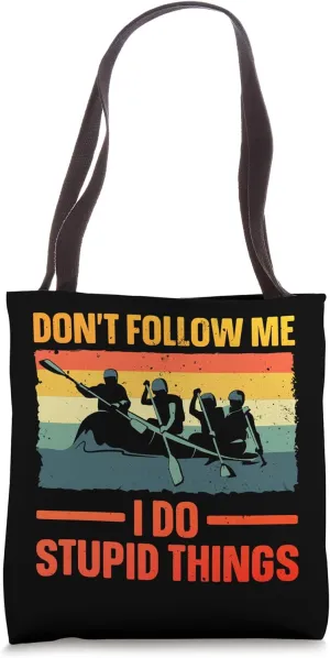 Best Rafting Art For Men Women Whitewater River Raft Rafting Tote Bag