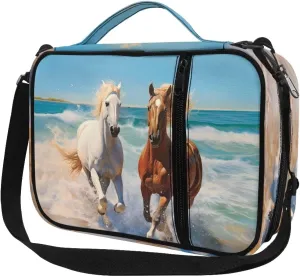 Bible Covers Case for Women Medium Bible Carrying Cases Bible Holder Floral Bible Book Carrier Tote Bags