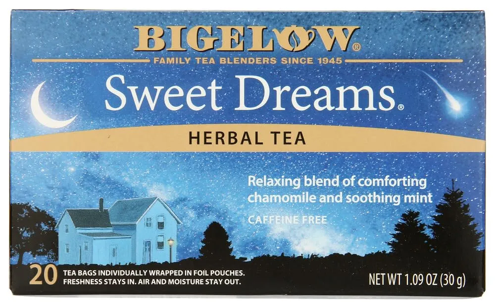 Bigelow Tea Sweet Dreams 20 Bags (Pack of 4)
