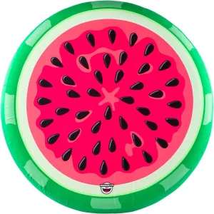 BigMouth Inc Giant Watermelon Fabric Pool Float, Inflatable Raft, Fun Summer Party Floatie
