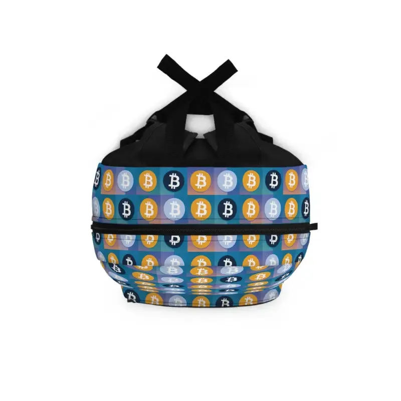 Bitcoins Yellow Blue Backpack Steals Every Look