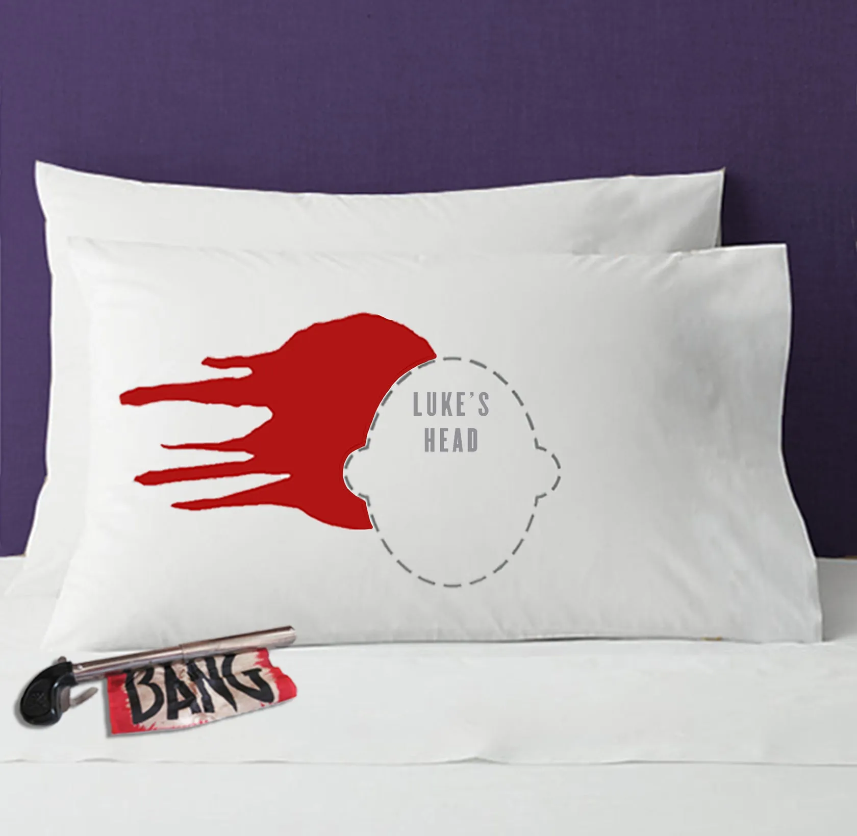 Blood Stain horror Halloween Headcase Pillowcase