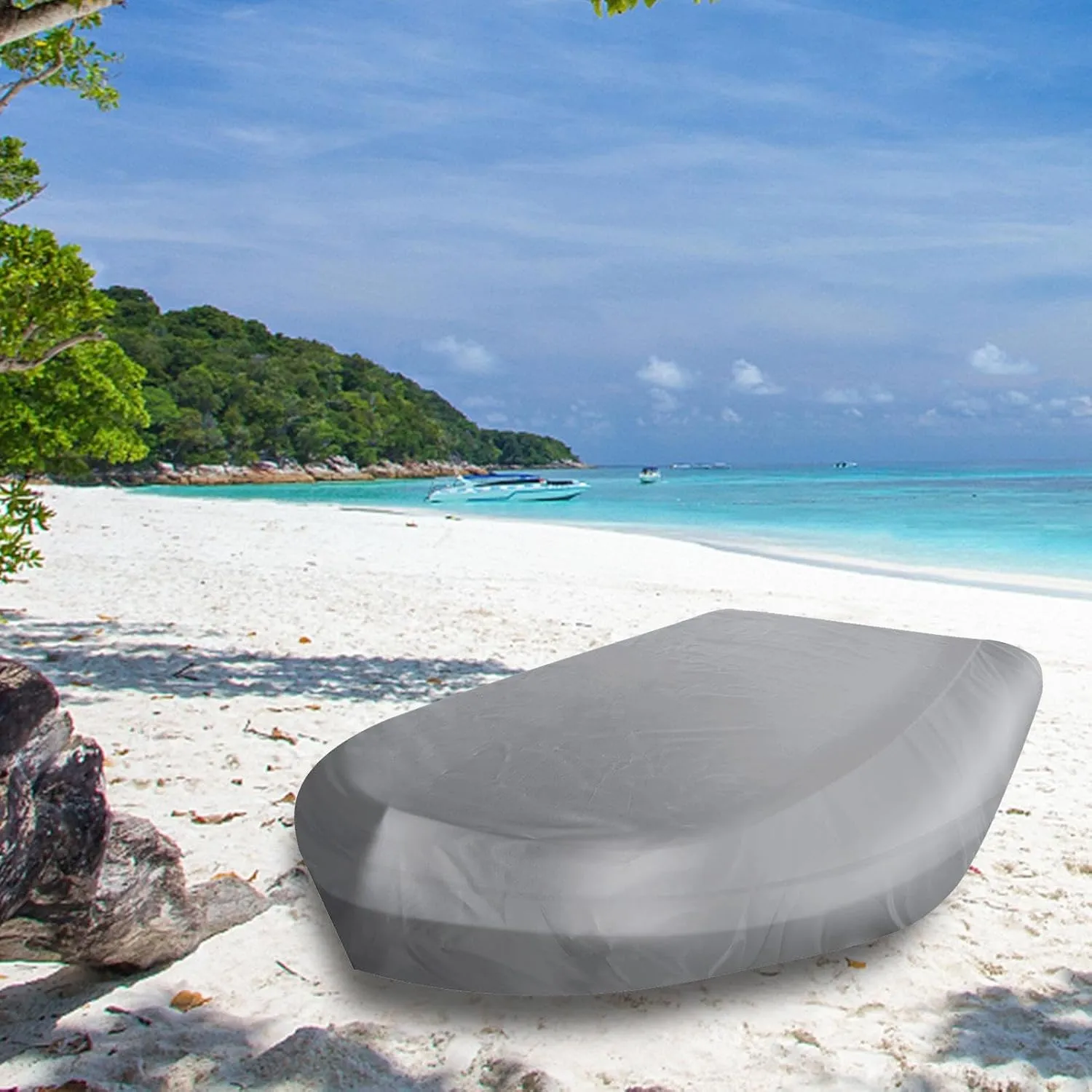 Boat - Ship UV Protector, Ski Marine Canvas Protection | Waterproof Drift Boat Covers, V Shaped Dust Proof Kayak Boat Sheet for Outdoor Rubber Ships Kayaks Small Boats