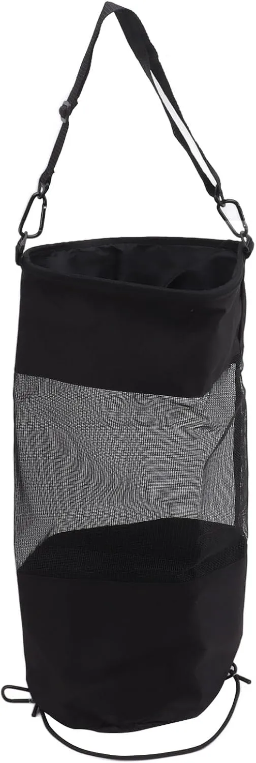 Boat Trash Bags, Collapsible Reusable Mesh Boats Trash Can Bucket Garbage Storage Trash Bin Container