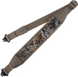 BOOSTEADY Two Point Gun Sling with Swivels,Durable Shoulder Padded Strap,Length Adjuster
