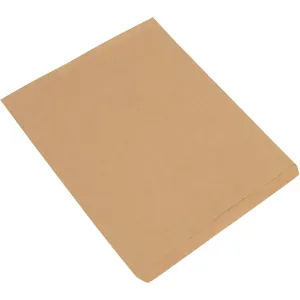 BOX USA BBGM106K Flat Merchandise Bags, 15" x 18", Kraft (Pack of 500)