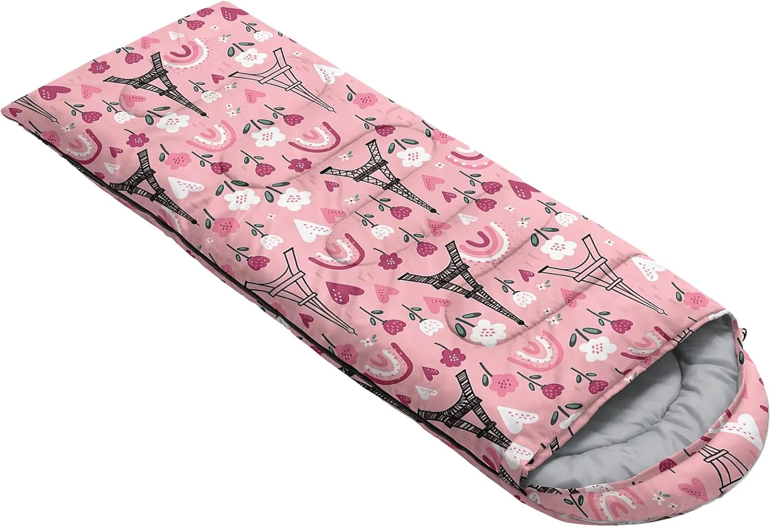 BSNTHO Camping Sleeping Bags,3 Season Warm & Cool Weather,Lightweight,Waterproof Sleeping Bags for Adults & Kids,Traveling,and Outdoors,Camping Gear Equipment