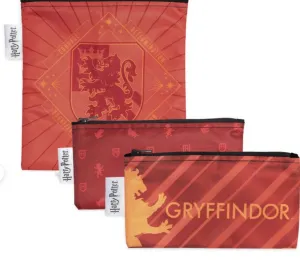 Bumkins | Snack Bag Combo 3pk | Harry Potter | Gryffindor