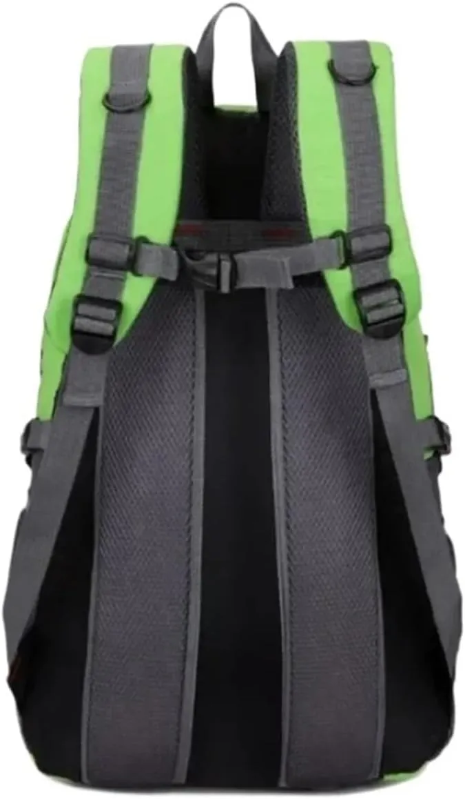 Business Backpack Quality Nylon Men Backpack Women Climbing Travel Hiking Outdoor Sport Bag Mountaineering Bag(Blue)