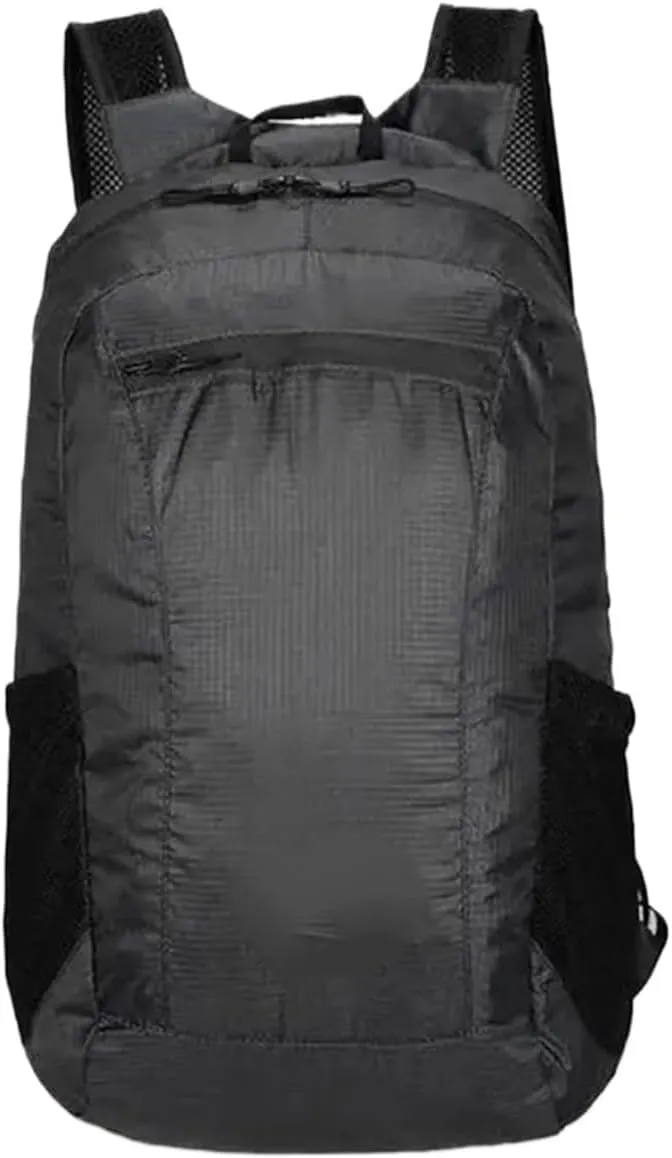 Business Backpack Ultralight Outdoor Climbing Cycling Travel Portable Backpack Mountaineering Bag(Black)