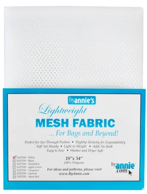 ByAnnie Lightweight Mesh Fabric White