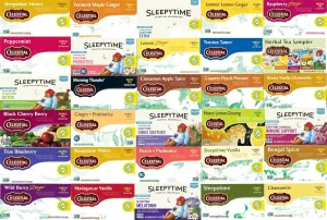 C4all Assortment Celestial Season Tea Bags Variety Pack - 20 Bags per Box - 6 Flavor Tea Variety Pack - Celestial Herbal, Black, and Green Teas Assortment, 6 Assorted Flavors from Picture