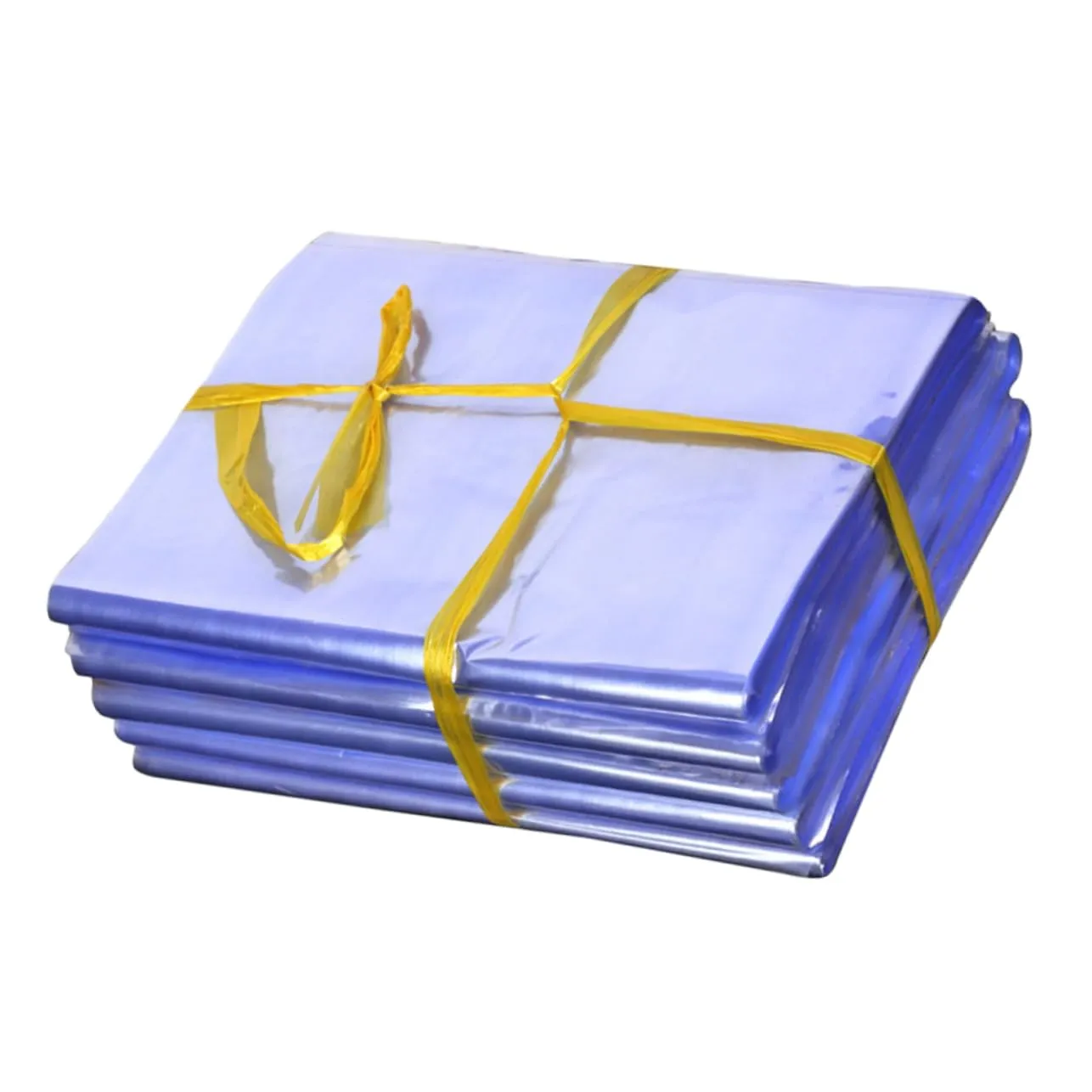 Cabilock 100pcs PVC Shrink Wrap Bags for Shoes Heat Seal Protective Film Packing with High Transparency and No Leakage