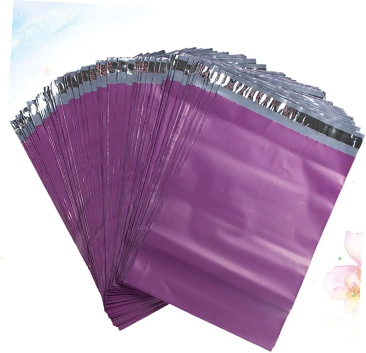 Cabilock 100pcs Shipping Bags for Package Sealing Mailer Bag Postal Mailers Packaging Bags Package Bags Thicken Bag for Product Express Bag for Transportation Purple