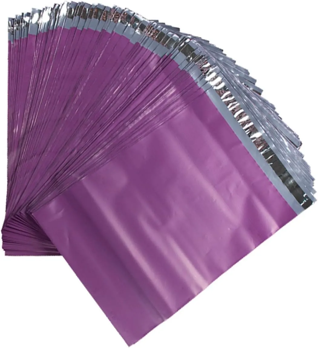Cabilock 100pcs Shipping Bags for Package Sealing Mailer Bag Postal Mailers Packaging Bags Package Bags Thicken Bag for Product Express Bag for Transportation Purple