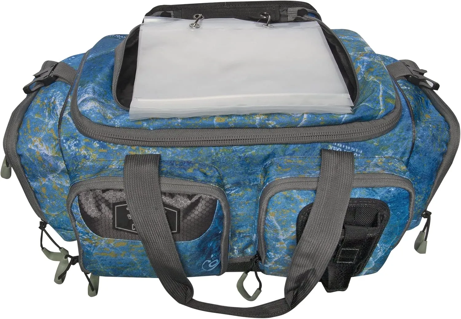 Calcutta Squall 3700 Tackle Bag with Built-In Bait Binder | 4 3700 Size Trays | 2-in-1 Tackle Bag Combo | Adjustable Straps | Durable Construction | Tackle Storage Organizer