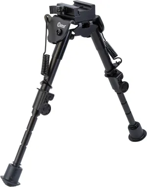 Caldwell XLA Fixed Pic Rail Bipod with Collapsible Design, Non-Slip Feet and Notched Legs for Outdoor, Range, Shooting and Hunting