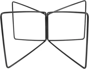 Camping Cooler Rack, Stainless Steel Foldable Stand for Outdoor, Strong Load Bearing Portable Cooler Holder with Humidity Protection, Ideal for Camping, Picnic, and Travel