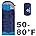 Camping Sleeping Bag-3 Season Warm & Cool Weather-Lightweight