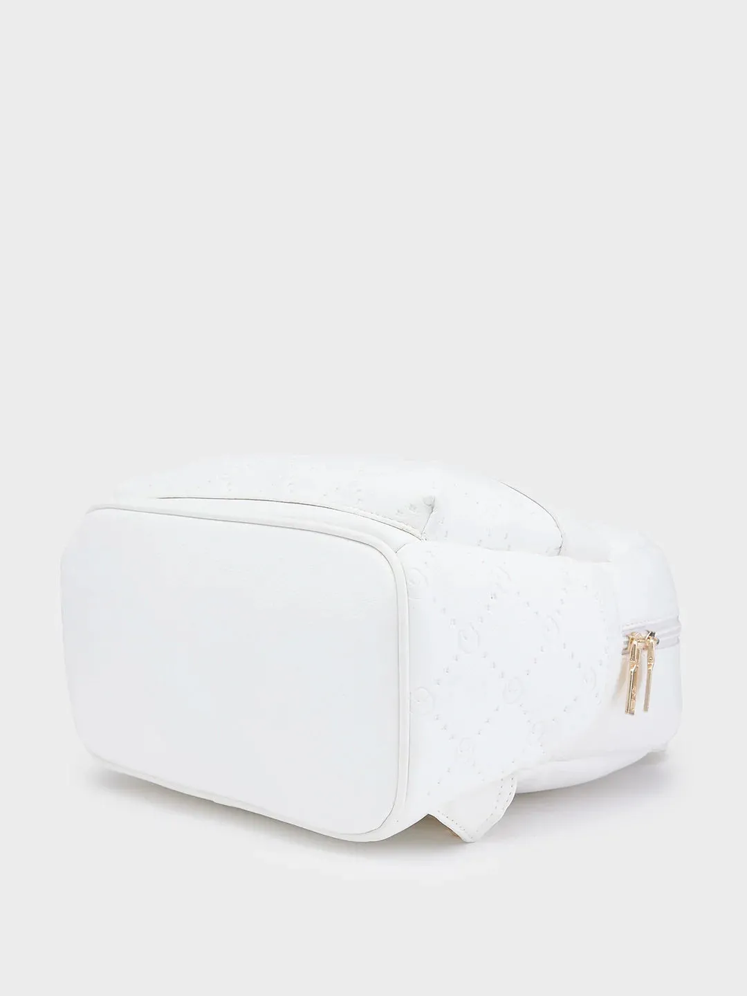 Caprese Brianna Medium White Backpack