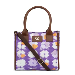 Caprese Enora Small Purple Tote Bag
