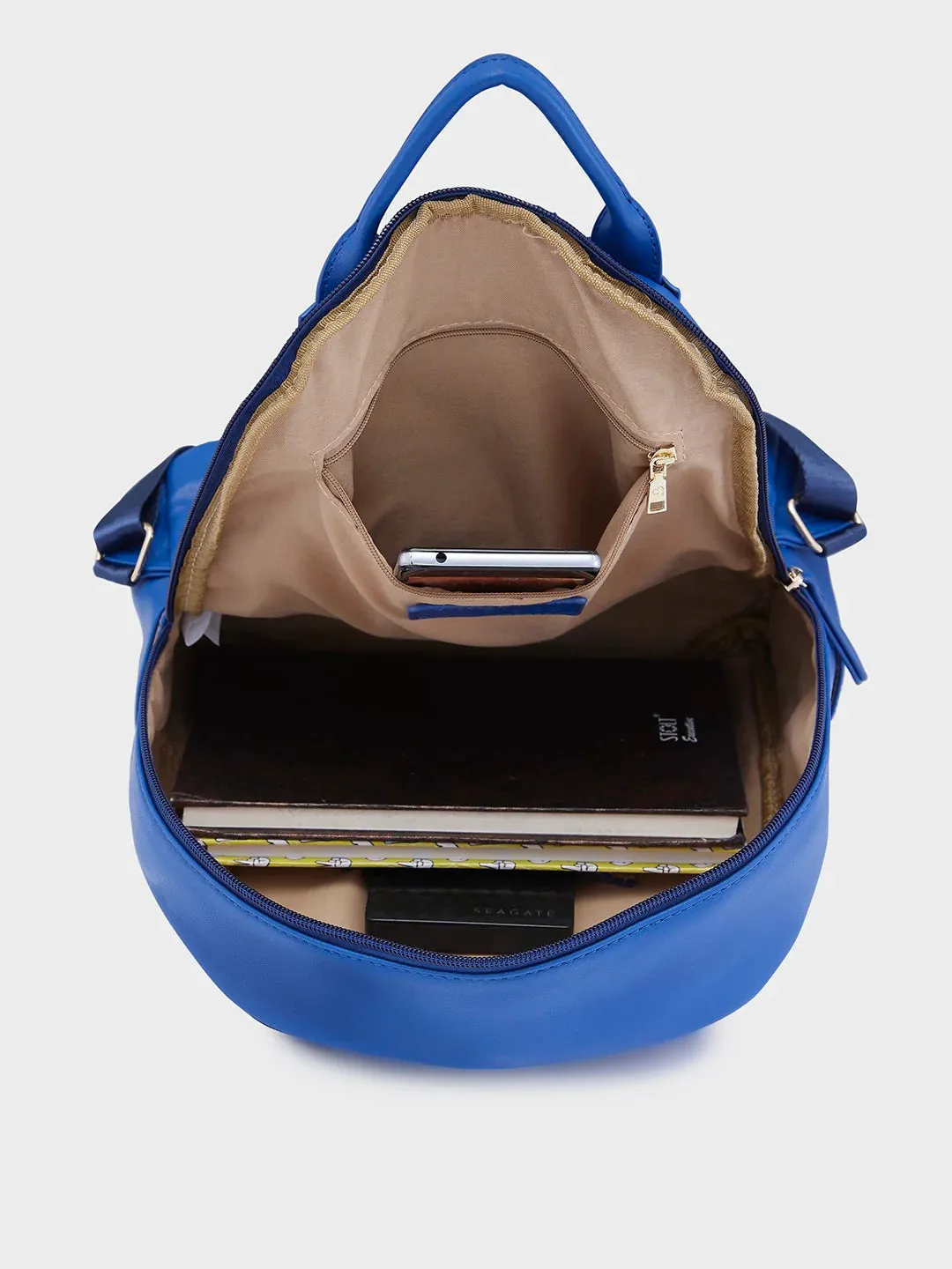 Caprese Merlin Medium Blue Backpack