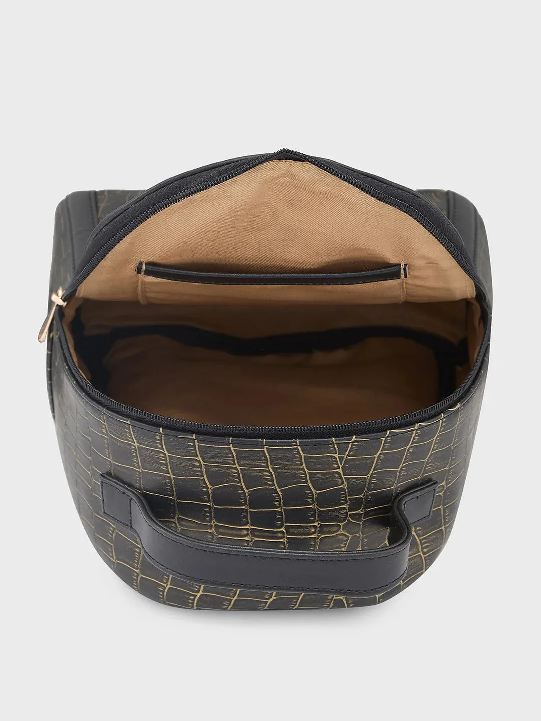 Caprese Mist Small Black Backpack
