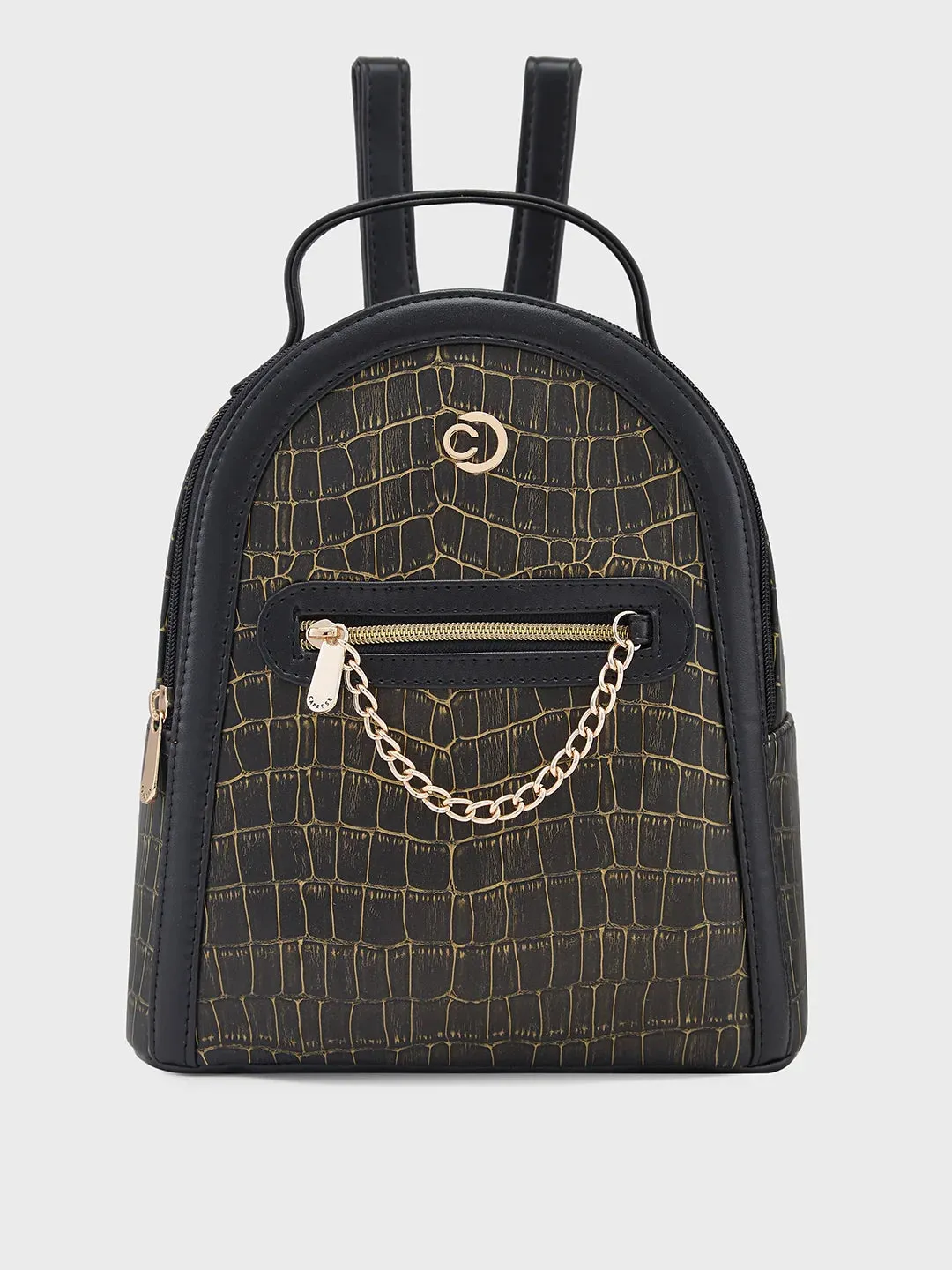 Caprese Mist Small Black Backpack
