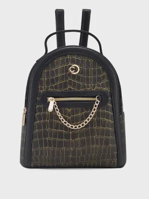 Caprese Mist Small Black Backpack