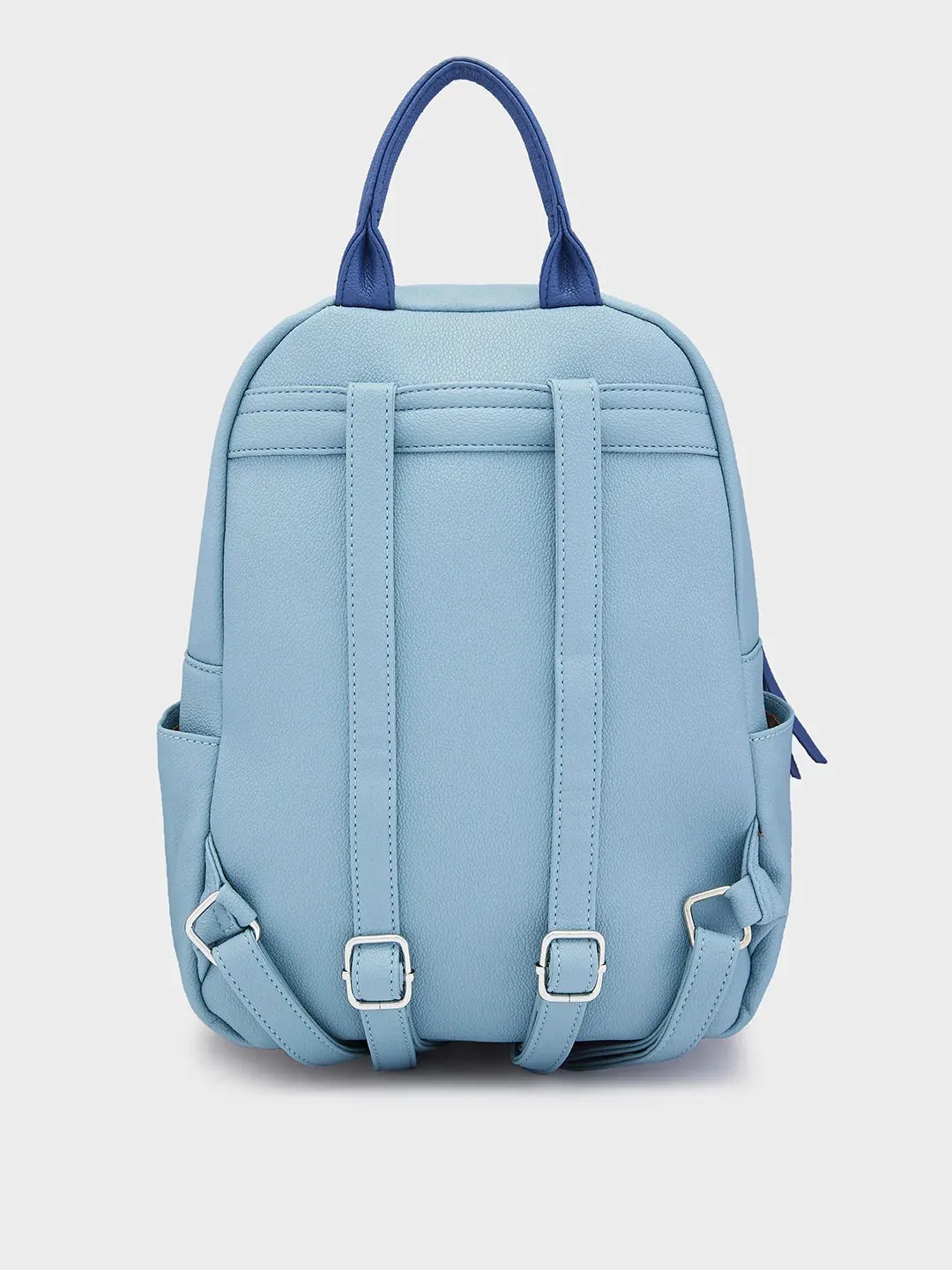 Caprese Tia Medium Powder Blue Backpack
